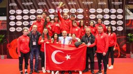 23 Yaş Altı Kadın Güreş Milli Takımı'ndan Avrupa ikinciliği