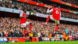 Arsenal peş peşe 6. galibiyetini aldı