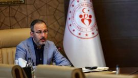 Bakan Kasapoğlu'ndan Alanya Kestelspor'a "geçmiş olsun" mesajı