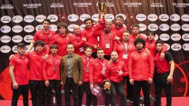 Grekoromen Güreş Milli Takımı tarihte ilk kez U23 Avrupa şampiyonu