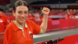 Para masa tenisçi Kübra Korkut'tan kadınlara "güçlü olun" mesajı