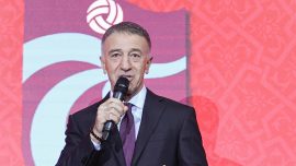 Trabzonspor camiasından Ahmet Ağaoğlu'na veda