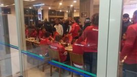 Balıkesirspor kafilesine saldırı