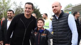 Bilal Erdoğan'dan Kahramanmaraş'taki Dayanışma Obası'na ziyaret