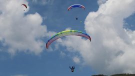 Dünya Yamaç Paraşütü Hedef Şampiyonası Alanya'da başladı