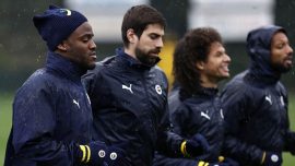 Fenerbahçe'de Michy Batshuayi sevinci