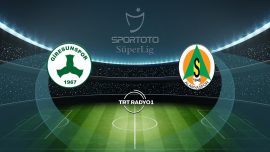 Giresunspor'un rakibi Alanyaspor