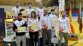 Milli eskrimciler İspanya'da 4 madalya kazandı