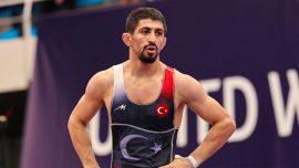 Milli güreşçi Kerem Kamal unvanını korumayı hedefliyor