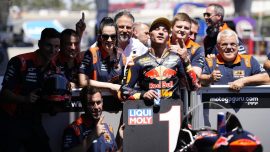 MotoGP İspanya'da sprint yarışını Brad Binder kazandı