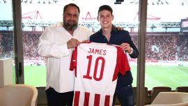 Olympiakos'ta James Rodriguez'in sözleşmesi feshedildi