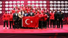 Serbest Güreş Milli Takımı Avrupa 3'üncüsü oldu