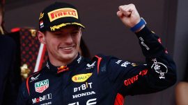 F1 Monako Grand Prix'sini Verstappen kazandı