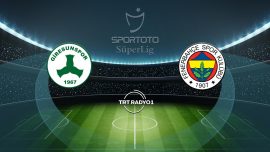 Giresunspor'un rakibi Fenerbahçe