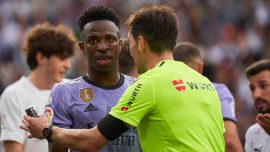 Irkçı hakarete maruz kalan Real Madridli Vinicius'a destek
