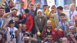 İşitme Engelliler Futbol Süper Ligi'nin şampiyonu "Gölcük" oldu