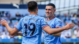 Premier Lig şampiyonu Manchester City Chelsea'yi tek golle geçti