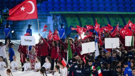 3. Avrupa Oyunları'nın açılışı Polonya'da yapıldı