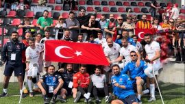 Ampute Futbol Milli Takımı İspanya'yı 4-0 yendi