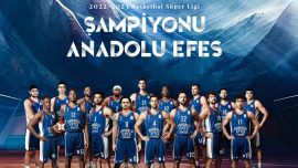 Basketbol Süper Lig'inde Şampiyon Anadolu Efes