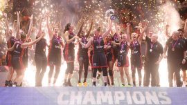 Belçika, Avrupa Kadınlar Basketbol Şampiyonası'nda ilk kez kupa kazandı