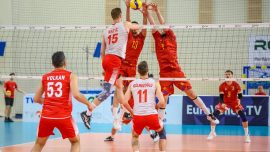 CEV Avrupa Altın Ligi'nde Türkiye Romanya'yı 3-2 mağlup etti