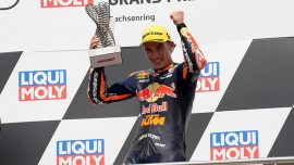 Deniz Öncü kariyerinin ilk Moto3 zaferini kazandı