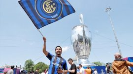 Inter ve Manchester City taraftarları İstanbul'u gezdi