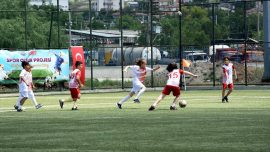 Kırıkkale'de futbol şenliği heyecanı yaşanıyor