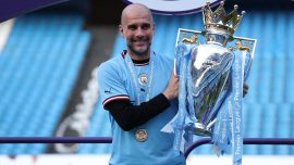 Manchester City ilk, Guardiola ikinci "üçleme" peşinde