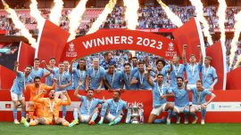 Manchester City İngiltere Federasyon Kupası'nın sahibi oldu