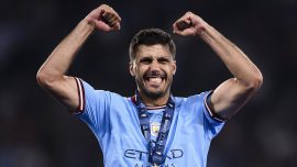 Manchester Cityli Rodri başarılarla dolu bir sezonu geride bıraktı