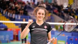 Milli badmintoncular 3. Avrupa Oyunları'nda 2. karşılaşmalarına çıktılar