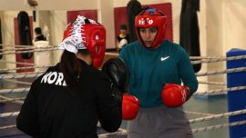 Milli boksör Busenaz Sürmeneli Avrupa Oyunları'nda olimpiyat kotası almak istiyor