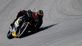 MotoGP'nin Hollanda etabındaki sprint yarışında Marco Bezzecchi birinci oldu