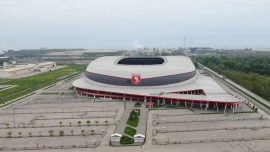 Samsun Türkiye-Galler maçına hazır