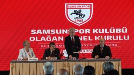 Samsunspor'da kulüp başkanlığına yeniden Yüksel Yıldırım seçildi