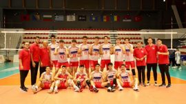19 Yaş Altı Erkek Milli Voleybol Takımı Balkan Şampiyonası'nda yarı finale yükseldi