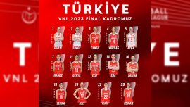 A Milli Kadın Voleybol Takımı'nın FIVB Milletler Ligi Final Etabı kadrosu belli oldu