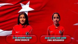 Aysemin Kaçan'dan bronz madalya
