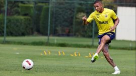 Fenerbahçe'de yeni transfer Becao takımla ilk antrenmanına çıktı