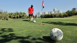 Futgolf Şampiyonası'nın 3. etabı tamamlandı