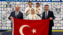 Genç judocular Avusturya'da 3 madalya kazandı