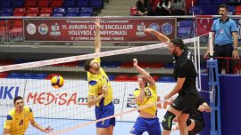 İşitme Engelliler Voleybol Milli Takımı Ukrayna'yı mağlup etti