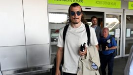 Milli futbolcu Çağlar Söyüncü imza atmak için Madrid'de