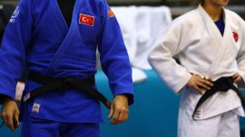 Milli judoculardan Slovenya'da biri altın 3 madalya
