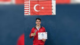 Milli sporcu Furkan Büyükgöze'den tarihi başarı