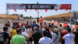 Otodrag yarışı hız tutkunlarını Antalya'da buluşturdu