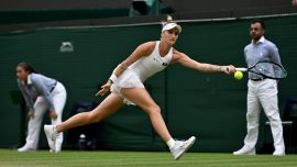Wimbledon'da tek kadınlarda ilk finalist Vondrousova