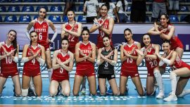 21 Yaş Altı Kadın Voleybol Milli Takımı dünya 5'incisi oldu